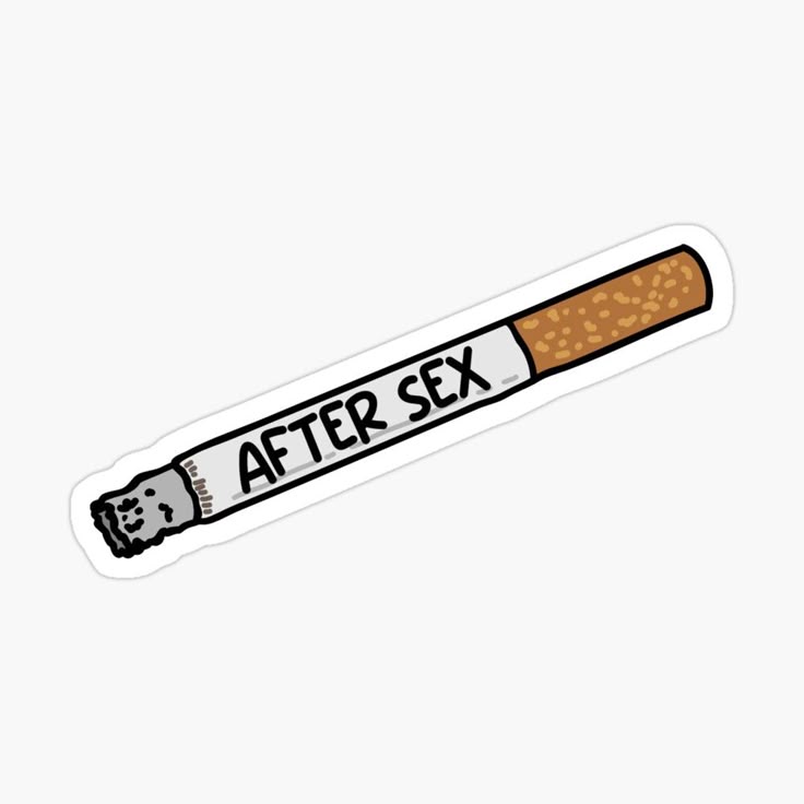 ciggerate after sex