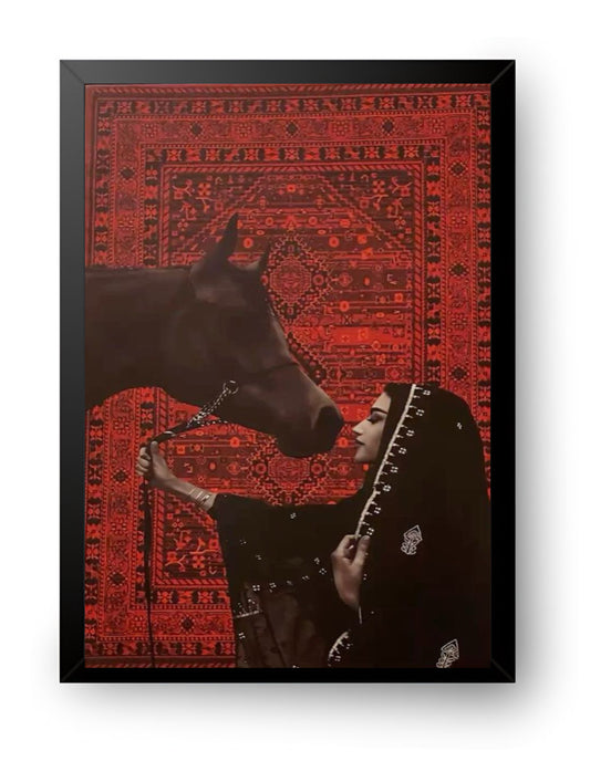 horse &women