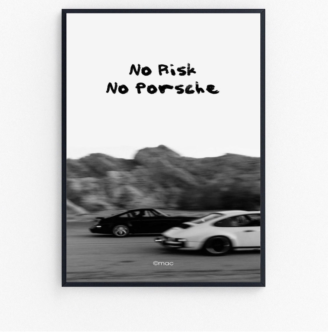 "no risk no porche"