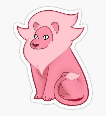 pink lion